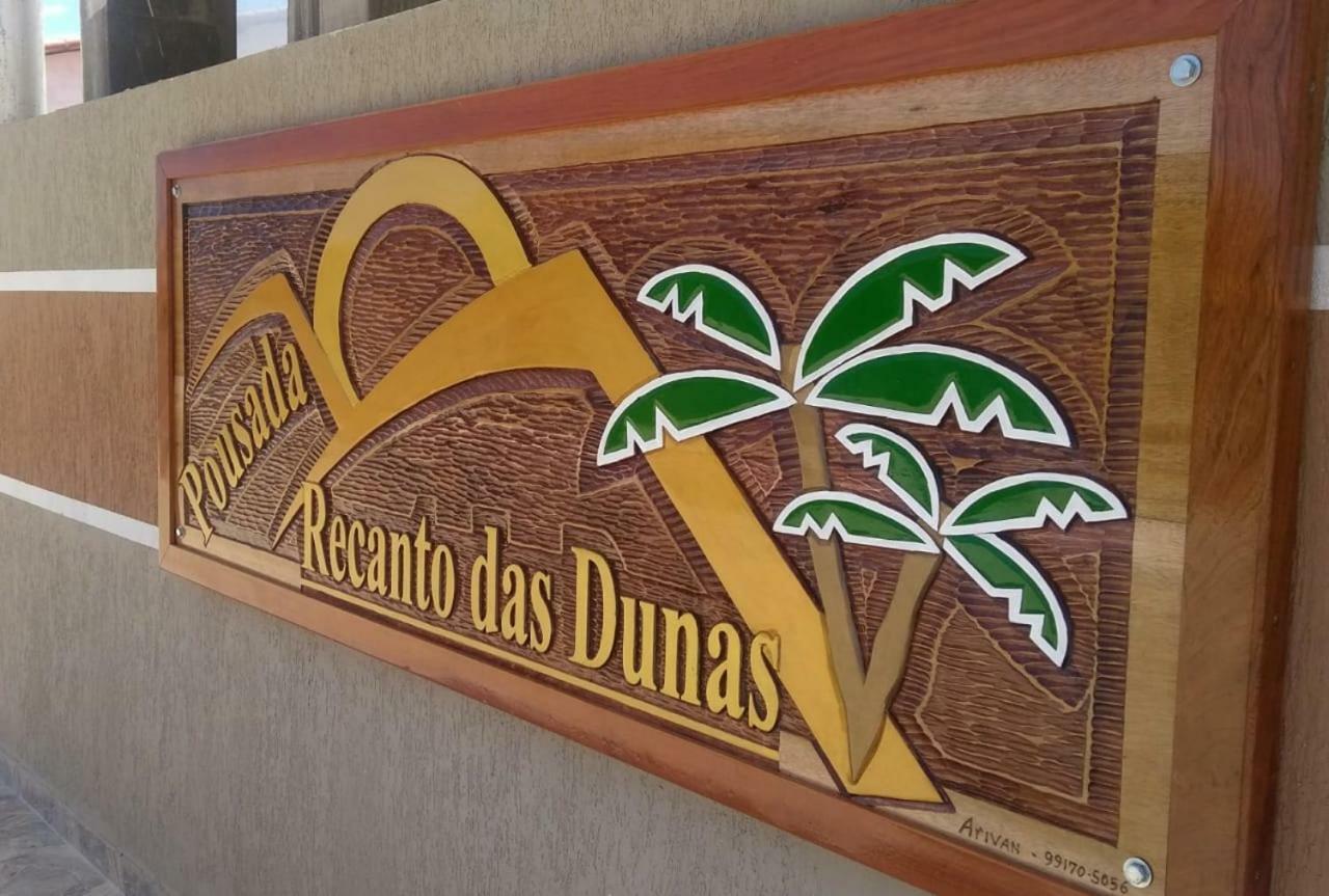 Hotel Recanto Das Dunas Galinhos Exterior foto